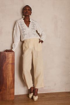 Picture of BASTIEN TROUSERS IN LINEN